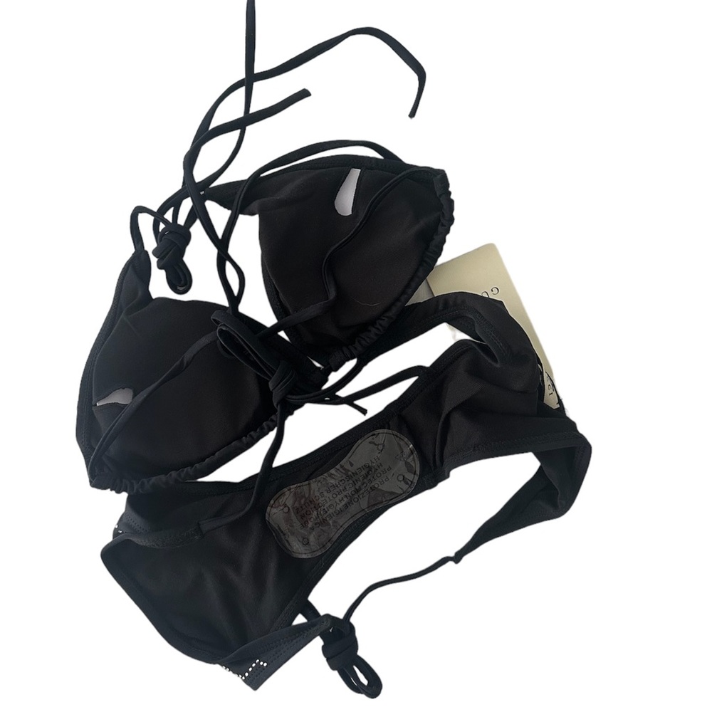 Elegant Black Bikini with Studded Design - Picture 3 of 3